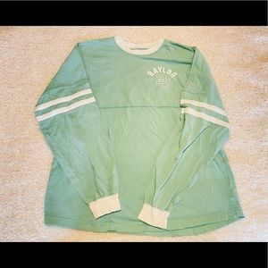 Mint green Baylor University shirt
